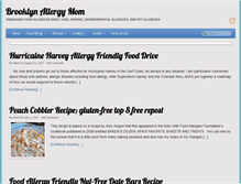 Tablet Screenshot of bklynallergymom.com